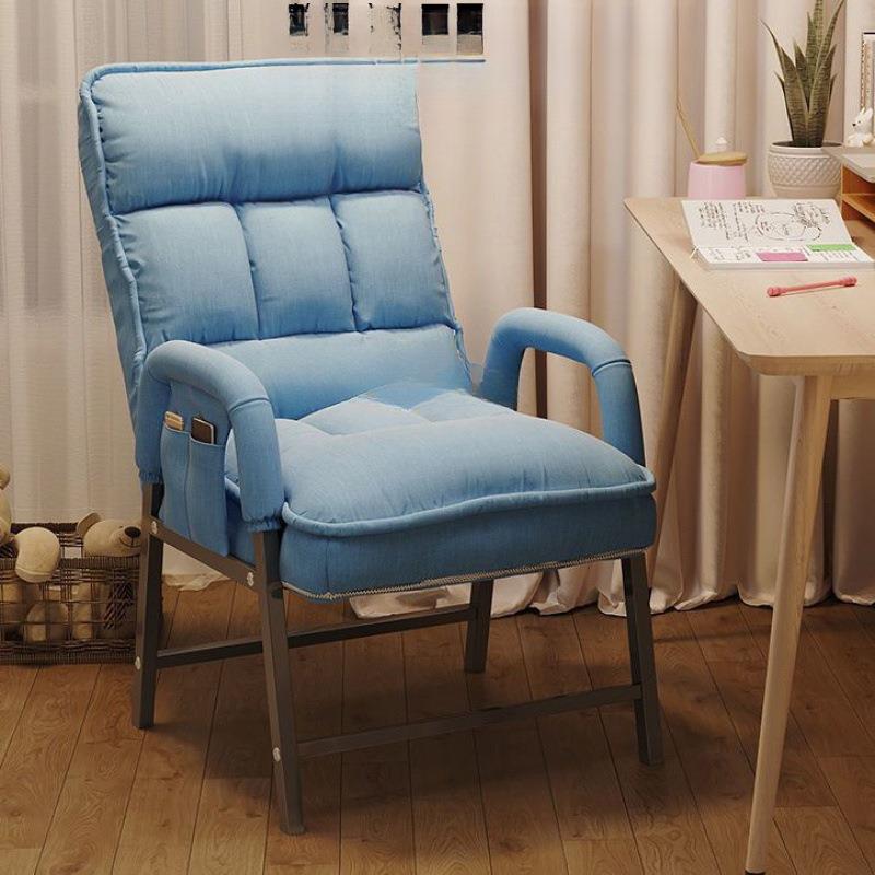 电脑椅子久坐舒适折叠躺家用睡宿见详情舍椅午办公椅可调节懒人背