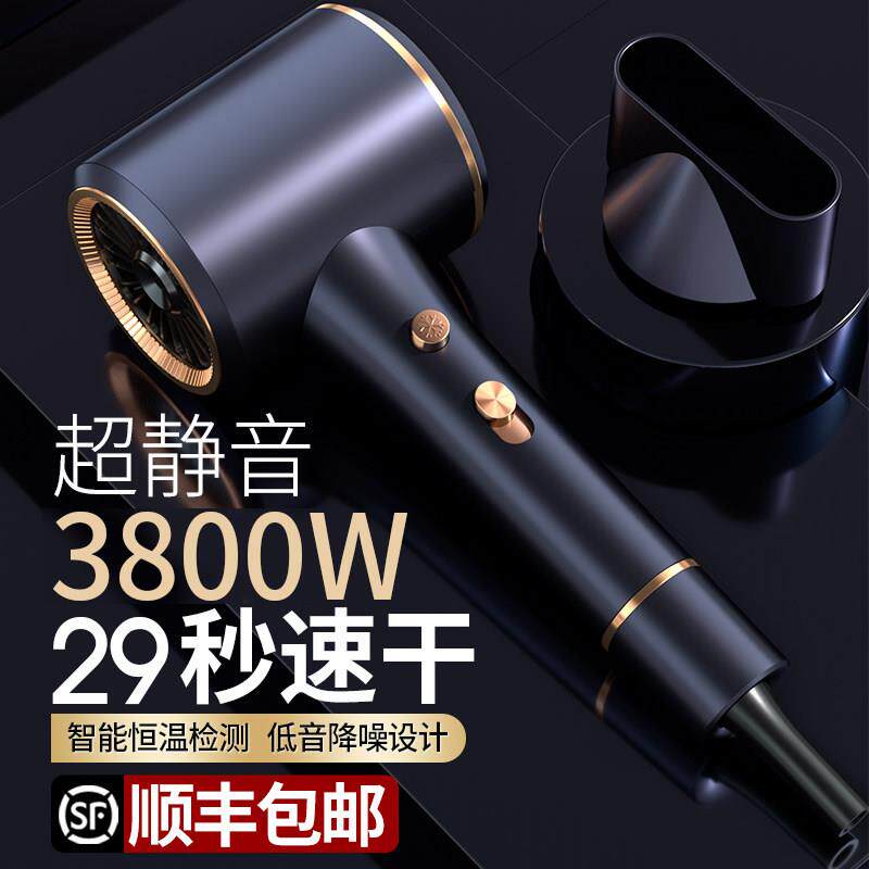 【李佳琦推荐】发廊吹风机家用理髲店大功率负离子护发静音吹风机