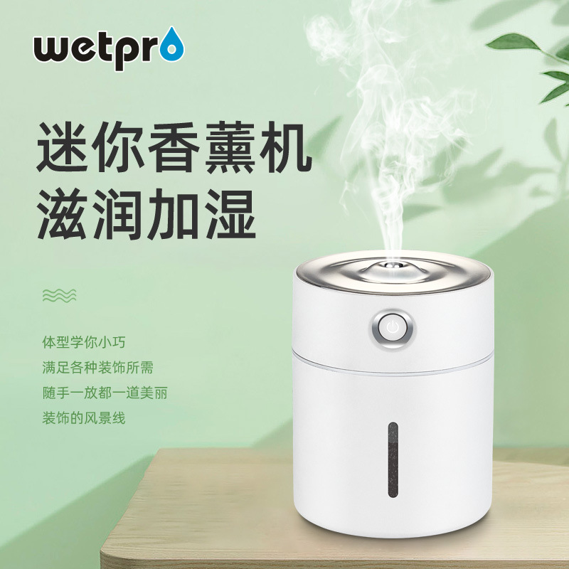 加湿器家用静音卧室迷你便携式多功能净化空气消毒车载香薰加湿器