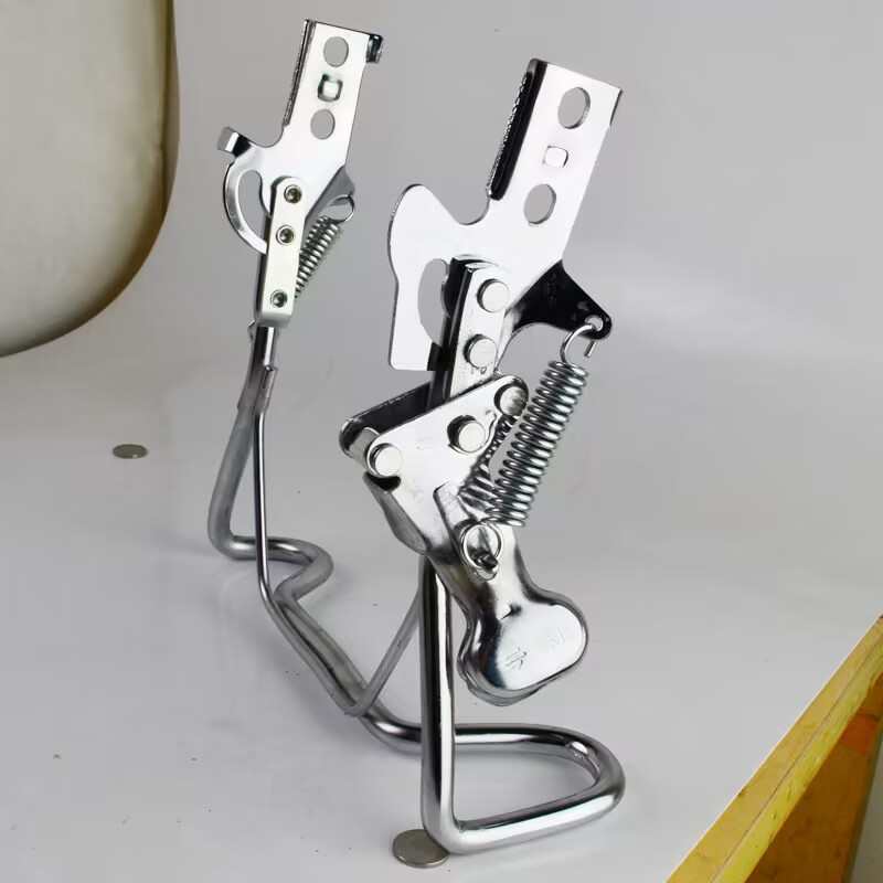 电动车脚撑后支架电瓶车车梯国标停车架车梯电动自行车停车站架