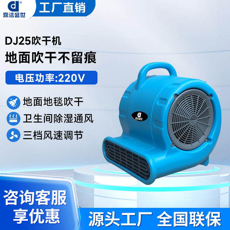 商用大功率吹干机酒店商场卫生间地面吹干机除湿干燥鼓风机DJ25