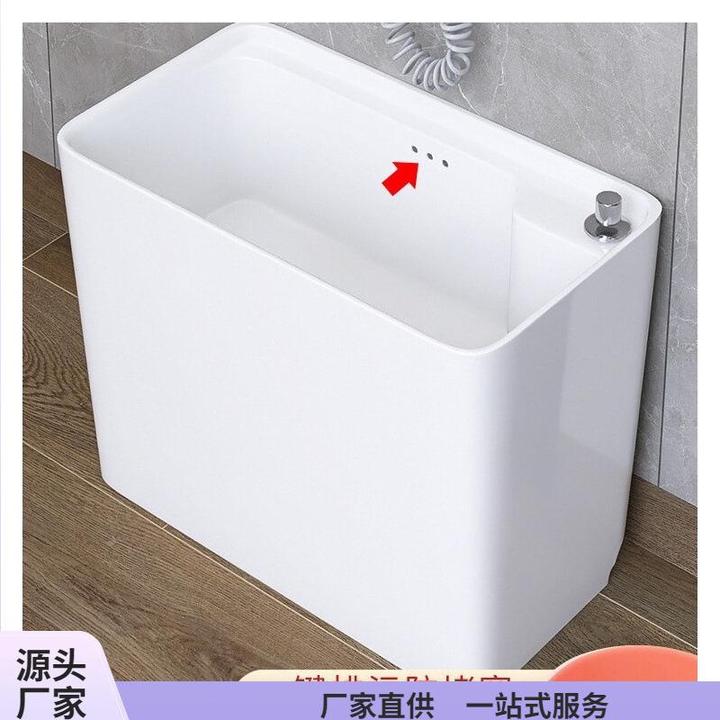 阳台陶瓷洗拖把槽池卫生间地盆大号拖布池落地式家用小号墩布池盆
