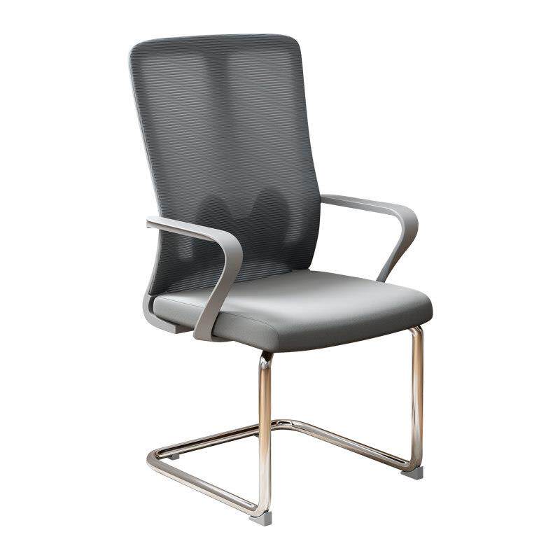 办公椅简约会议室座椅人体工学椅久坐不累弓形椅会议椅家用电脑椅