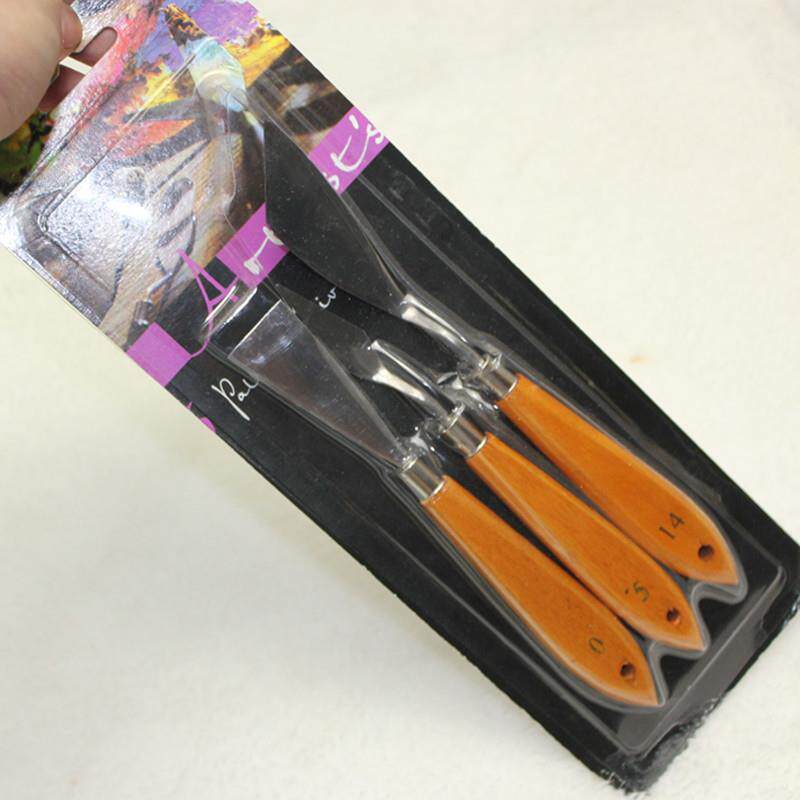 3件套装中性油画刀 油画颜料专用刮刀/调色刀/铲刀油画用品颜料刀