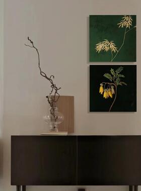 中古风装饰画入户墙HX95画挂餐厅走新中式画玄关廊国潮风挂壁画过