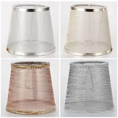 Nordic Style Fabric Transparent Chandelier Lampshades