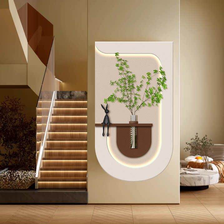 水培绿植2025款装饰画 画墙壁灯入户玄关客厅背景墙书房挂画 画新