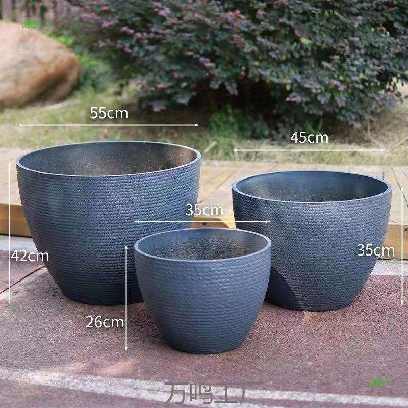 漆扇缸花盆款工具染缸缸遗漆漂漆塑料扇盆水缸非颜料水缸无孔花盆