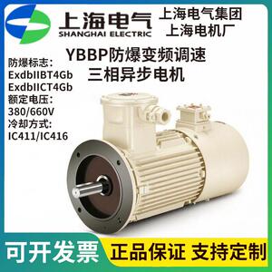 上海电气集团上海电机厂变频YBBP-112M-24W380V搅拌机包装机用