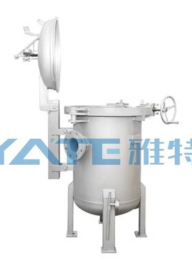 精多细化抱箍快开不锈钢383袋工式过滤锂电晶硅器过滤机工业过滤