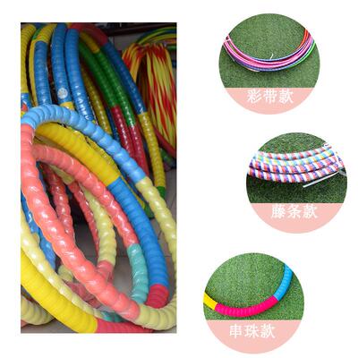 呼啦圈儿用彩虹小学幼生小孩成人加园00111厚加重游专戏娱乐儿童