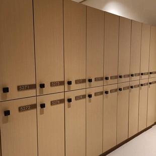 需定制桑拿房健身房木质更衣柜洗浴中心浴场浴室温泉馆酒店储物柜