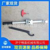 密贴型可动心斥离型简易钩锁器矿用轨道尖轨密贴道岔钩锁器