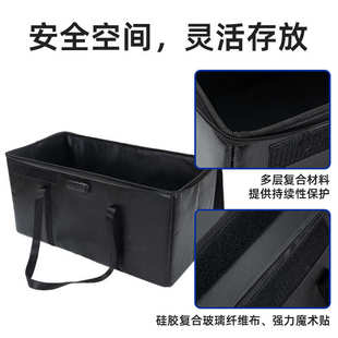 批发可定制单层防火箱耐高温阻燃放火储物箱可折叠带密码锁资料箱
