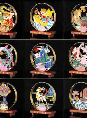 现代复古摆件客厅酒柜装饰电视柜玄关工艺品家居饰品神兽装饰品