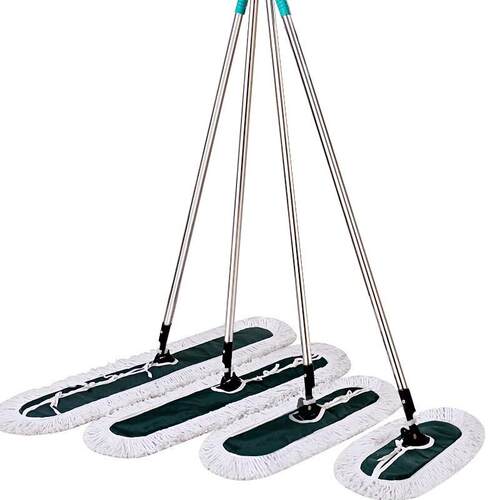 A524平板拖把大号1.2米尘推排拖棉线拖布酒店KTV门店1米平推长地