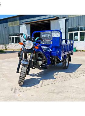 汽油驱动摩托三轮车 山区食载货农用粮运o输车 Mor Tritcy944cle