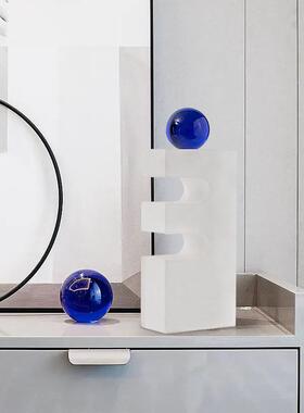 左顾现代简约水饰晶几摆何QS0447软件样板间客厅书柜桌面轻奢艺术