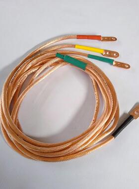 JX-DWS-325KV携带高压接地线25MM-5233*1型.5+15M百鼎三相接地线