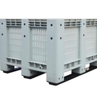 厂家直销100 760塑2料卡箱大号加叉MTB厚物流箱车周转箱 100板0