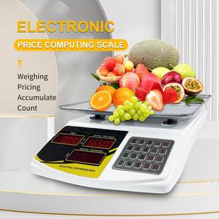 外贸英文电子秤40kg/30kg电子称电子计价秤商用台秤水果秤卖菜秤
