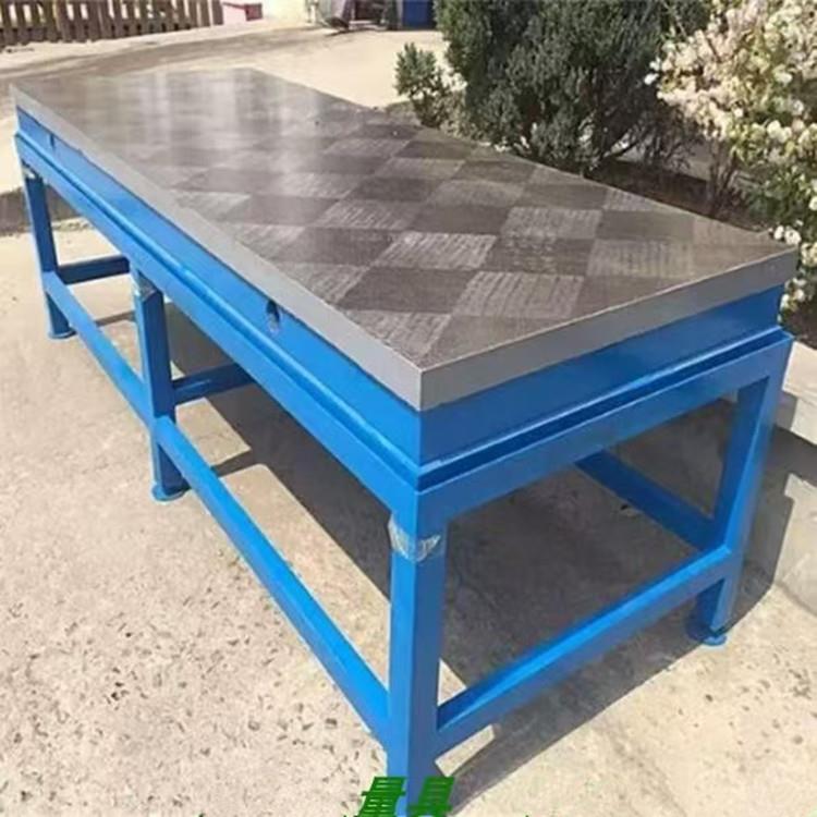 铸平台测量板划线平铁刮研焊研577磨接工作台检测装配模具铸铁检