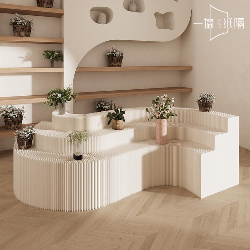 中岛长条展台展示台多功能展示架展示柜展会产品陈列架摆件装饰