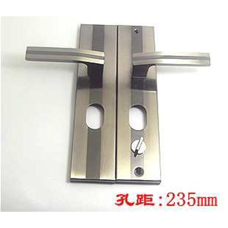 通用型防盗门忠恒把手门锁拉手 配件 9010加厚手柄进户门大门热卖