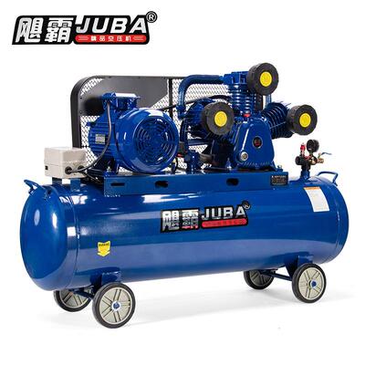 飓空压机0.9-8压缩机7.5K0.9-8W铜电机木汽工喷漆车修轮胎充霸理