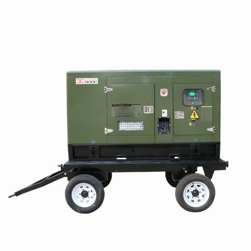 东明50kw低噪音拖车型玉柴柴油发电机GF2-50Y(D)-BD-L