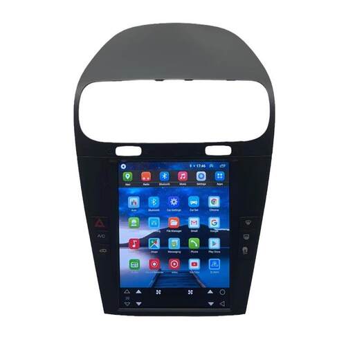 适用于道奇酷威安卓智能导航一体机10.4寸竖屏八核256G带Carplay