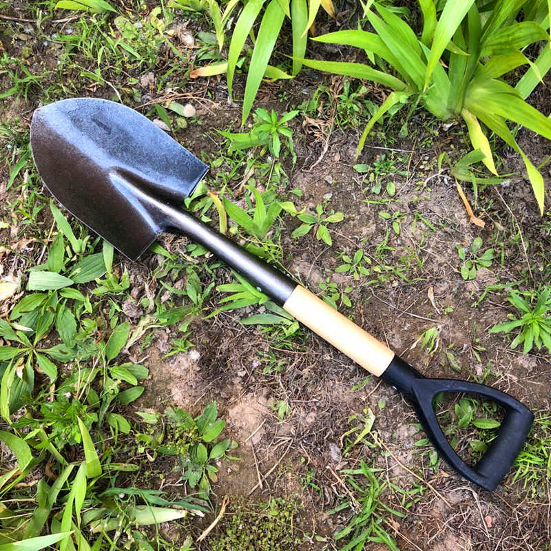 小铁锹钢锹园艺铲全钢户外儿童铲子玩沙挖土养花家用农用工具垂