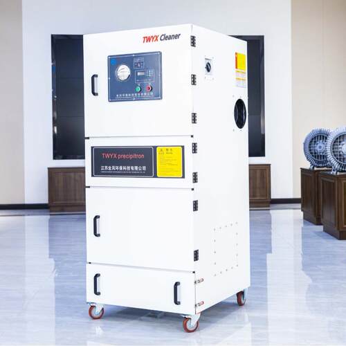 粉尘吸尘器0.75KW 220V含软管工业磨床粉尘吸尘器抛光打磨集尘机