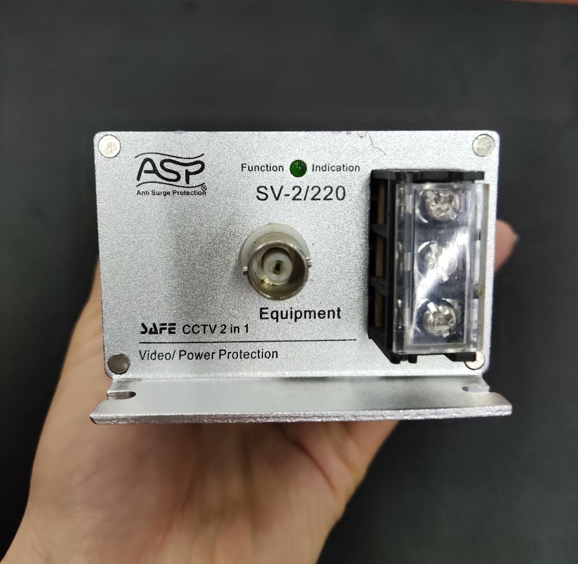 雷讯防雷，三合一防雷器SV-2/220同轴视频防雷器，全新没