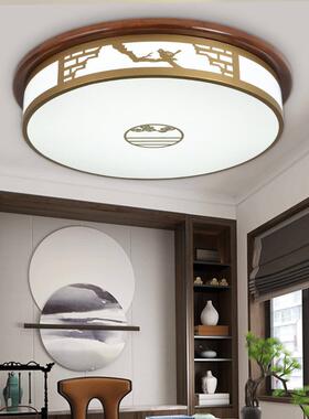 202年新款中国风L5ED长顶方形028吸灯三两厅卧室餐室厅新中式吸顶