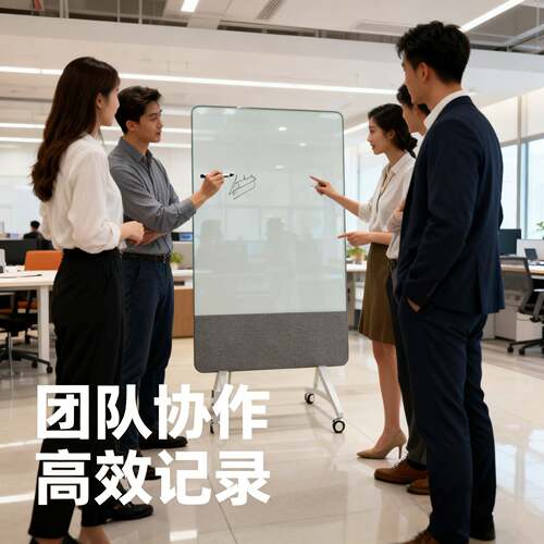 可移动白板支架式黑板家用教学画画写字板办公室培训源头工厂