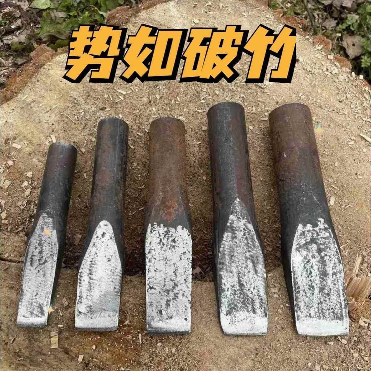 德国进全钢锻口打家用柴尖斧头劈柴加重外尖33251尖分裂劈木斧尖