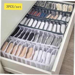 Foldable Ties Shorts rwear Drawer Box Meas Organizer Storage