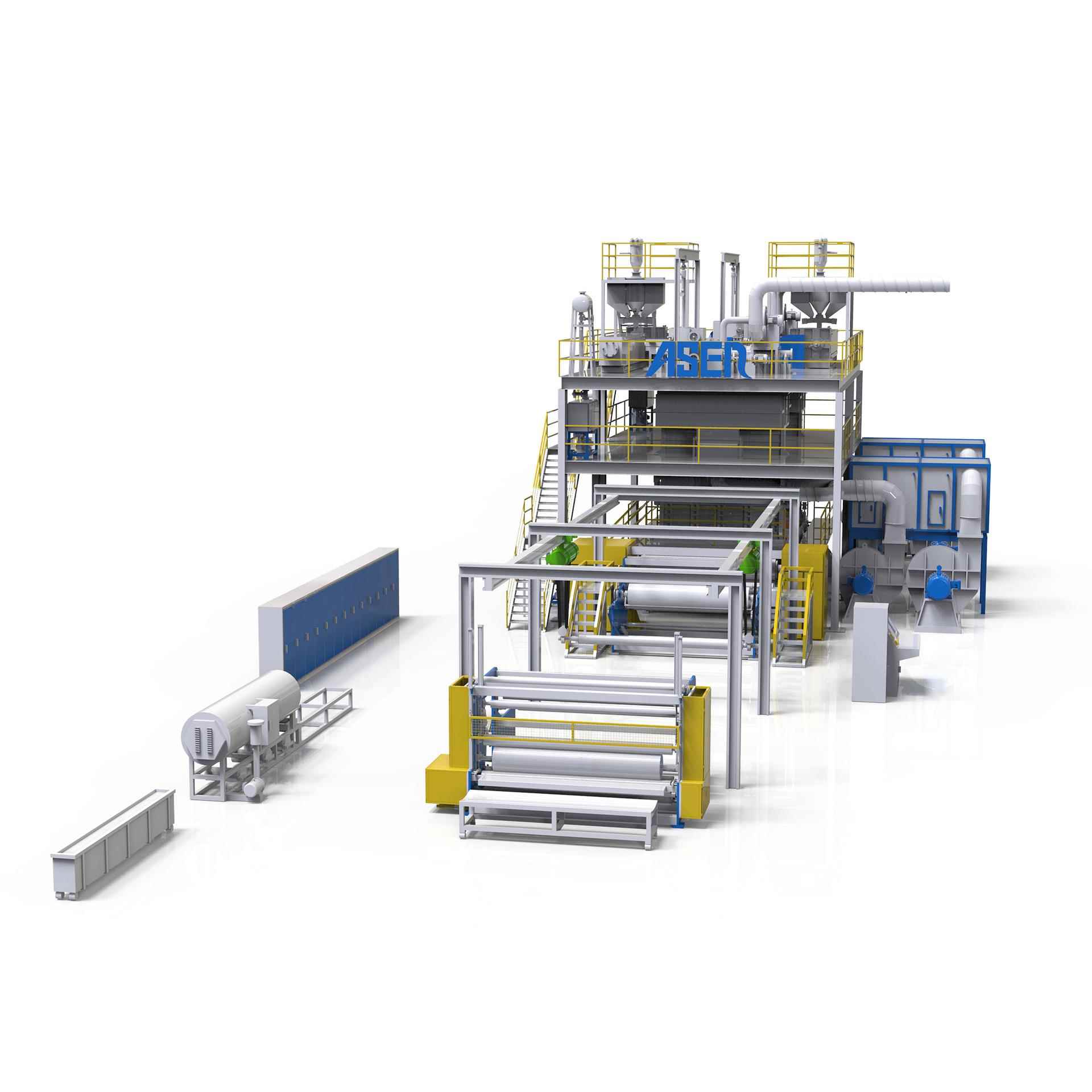 4.2米SS纺粘无纺布设备SS纺粘非织造布设备