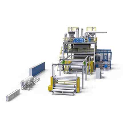 4.2米SS纺粘无纺布设备SS纺粘非织造布设备