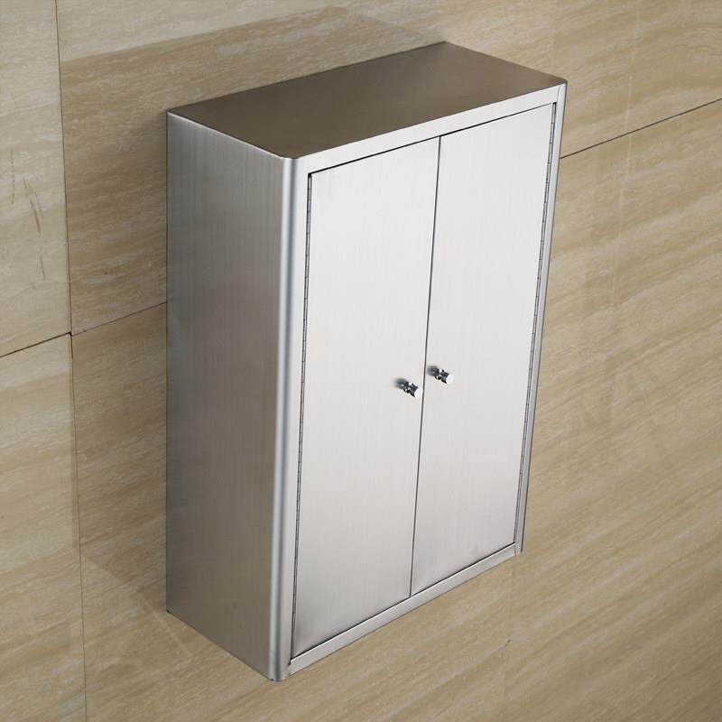 不锈钢浴室吊柜墙壁柜厨房简约边柜边柜置物柜阳台壁挂储物收纳箱