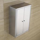 不锈钢浴室吊柜墙壁柜厨房简约边柜边柜置物柜阳台壁挂储物收纳箱