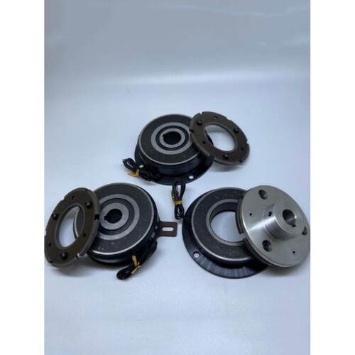 电磁离合器刹车器干式带轴承通电制动断电分离刹车离合器DC24V12V