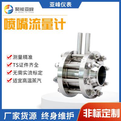 标准长径喷嘴流量计一体式差压节流装置高温蒸汽喷嘴流量计