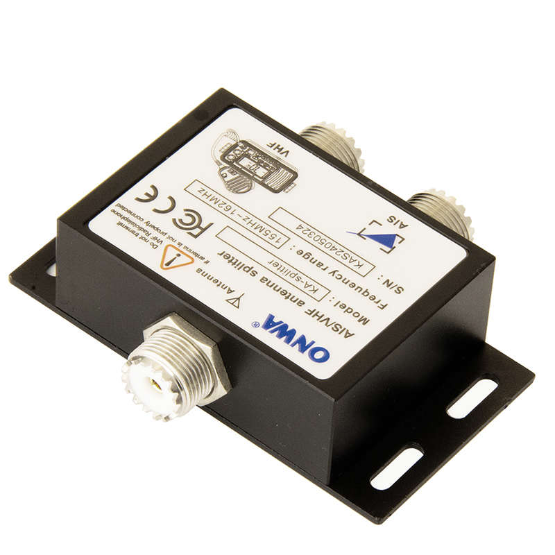 ONWA船用VHF避碰机AIS天线信号分路器KA-splitter 155MHz-162MHz