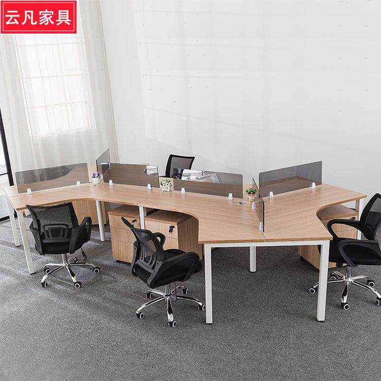 办公家具简约现代职员办公桌椅组合屏风隔断卡座员工桌公司电脑桌