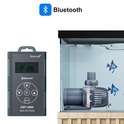 JEBAO鱼缸水族箱液晶智能变频静音潜水泵循环水泵抽水泵DEP EP