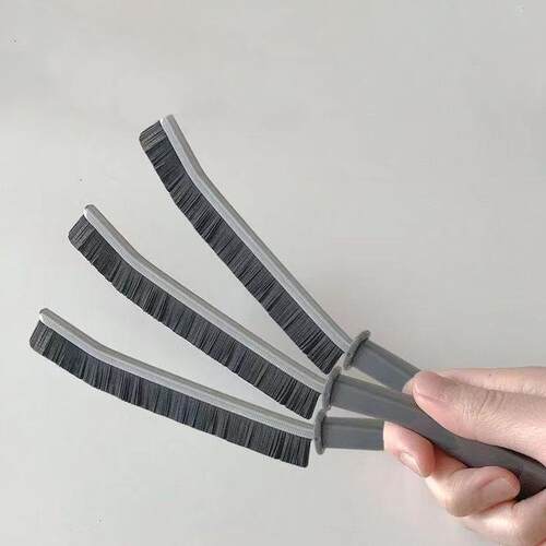 Long-Handle Gap Brush for Bathrooms, Multi-functional Hard B