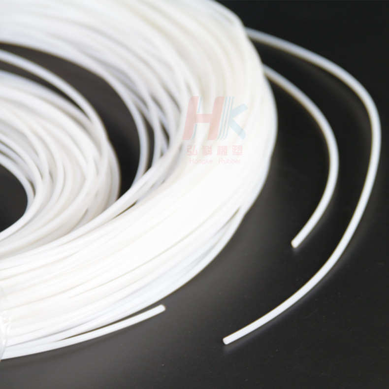 厂家供应透明PTFE四氟线聚四氟乙烯条耐高温铁氟龙线绝缘四氟圆条