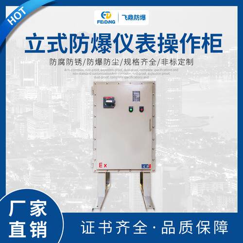 热销防爆开关仪表柜钢板焊接防爆配电柜立式防爆仪表操作柜配电箱